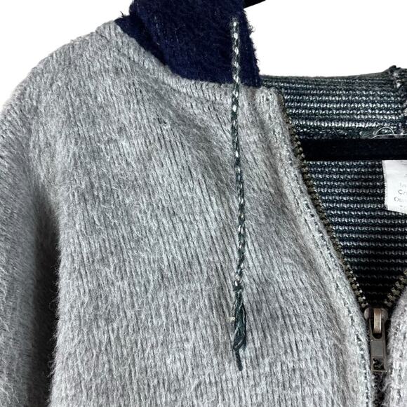 Aguilas 90s Y2K Artesanias Sweater Jacket Tribal Ecuador Fuzzy Alpaca Indigenous - Picture 9 of 11